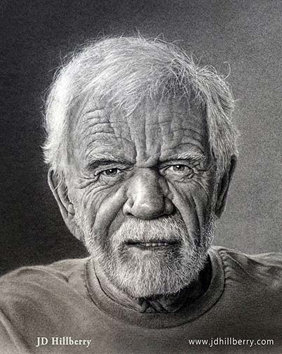 pencil drawing by JD Hillberry