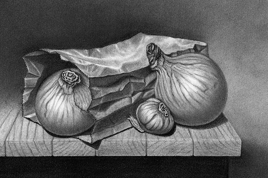 Onions and Garlic - by Roxy